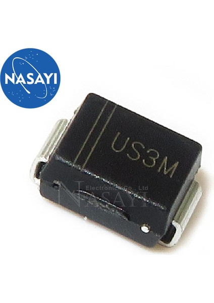 10PCS US3MB Smb Serigrafi US3M 1000V/3A Smd Ultra Hızlı Kurtarma Diyotu (Yurt Dışından)