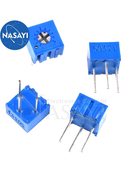 10PCS 3362P Ayarlanabilir Potansiyometre 50K(503) (Yurt Dışından)