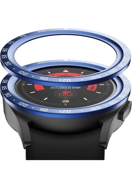 Izle Tampon Kapak Çizilmez Halka Samsung Galaxy Watch5 Pro Için Uyumlu Çerçeve Halkası Çerçeve Metal (Yurt Dışından)