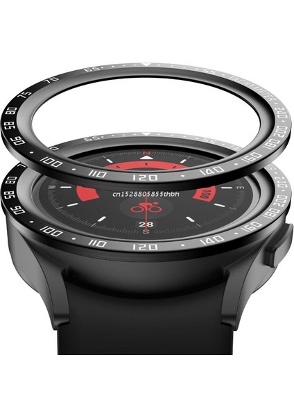 Izle Tampon Kapak Çizilmez Halka Samsung Galaxy Watch5 Pro Için Uyumlu Çerçeve Halkası Çerçeve Metal (Yurt Dışından) modelleri