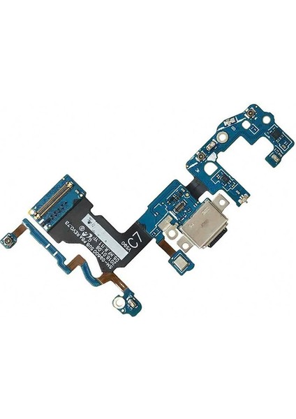 Samsung Galaxy S9 G9600 Için Şarj Dock USB Bağlantı Noktası Konektörü Şarj Kurulu Flex Kablo Jack ile (Yurt Dışından)