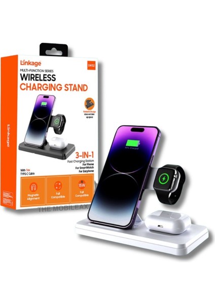 3 IN1KABLOSUZ Şarj Standı