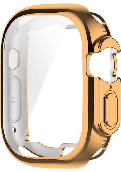 Yumuşak Silikon Koruyucu Kapak Apple Watch Ultra Kılıf 49MM 360 Derece Ekran Koruyucu Darbeye Dayanıklı Iwatch Serisi 8 Ultra (Yurt Dışından) indirimleri