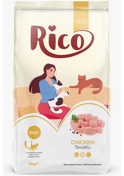 Tavuklu Yetişkin Kedi Maması 15KG