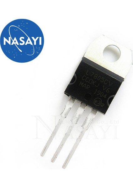 10 Adet L7805CV L7805 TO-220 (Yurt Dışından)