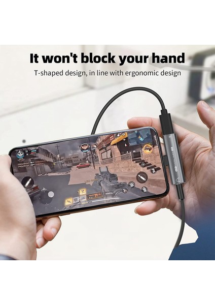 2'si 1 Arada Kulaklık Adaptörü, USB C'den 3,5 Mm'ye Ses ve Şarj Adaptörü (Yurt Dışından) modelleri
