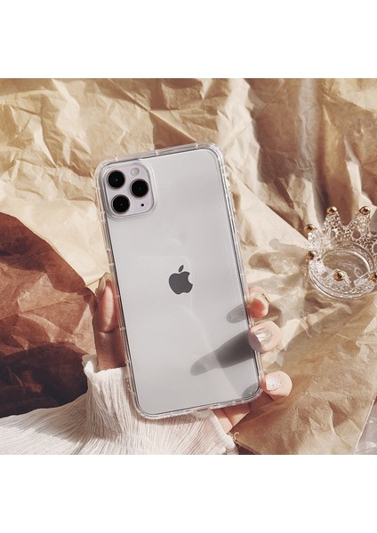 Hava Yastığı Kılıfı IPhone 14 Pro Max Durumda Silikon Yumuşak Kapak IPhone 13 12 Mini x Xs Max Xr 8 7 14 Artı Se Darbeye Dayanıklı Arka Kapak (Yurt Dışından)