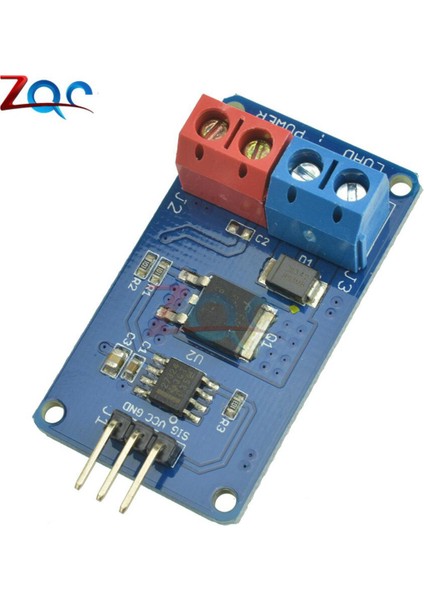 Yüksek Akımlı Mosfet Anahtar Modülü Dc Fan Motoru LED Şerit Sürücüsü Stoklarımızda Mevcuttur (Yurt Dışından)