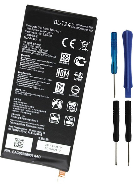 Lg x Power K220 BL-T24 Batarya Pil ve Tamir Seti
