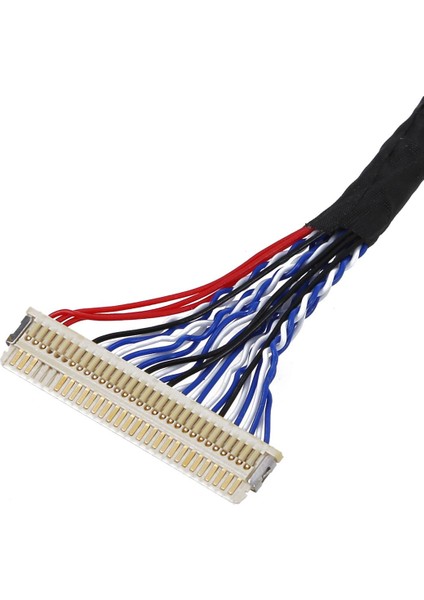 LCD Panel Ekran Için 30P S8 30-Pin'den 30-Pin 2-Kanal 8-Bit Lvds Kablosunu Sabitleyin (Yurt Dışından)