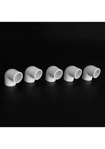 30 Parça 20MM Dia 90 Açı Derece Dirsek Pvc Boru Bağlantı Parçaları Adaptör Konnektörü Beyaz (Yurt Dışından) indirimleri
