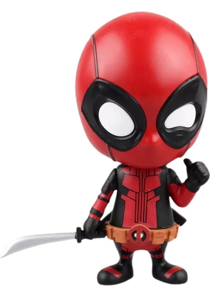 Avengers Heykelcik Sallayarak Kafa Dekoratif Pvc Avengers Deadpool Şekil Aksesuarları Dekor Için (Yurt Dışından) indirimleri