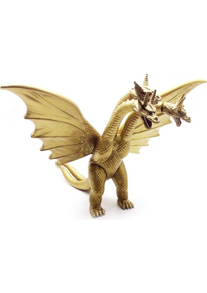 Godzilla Kral Ghidorah Modeli Şekil Oyuncak Canavar Bebek Odası Dekor Tatil Hediyesi (Yurt Dışından) modelleri