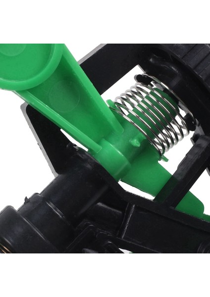 Bradoo-1/2 Inç Çift Konektör Çinko Alaşımı 360 Derece Döndür Külbütör Kolu Su Yağmurlama ve Bahçe Sprinkler Döner Püskürtme Memesi (Yurt Dışından)