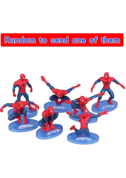 Adet 9 cm Marvel Avengers Örümcek Adam Süper Kahraman Pvc Action Figure Koleksiyon Mini Model Oyuncak Bebek Brinquedos Hediye Çocuklar Için (Yurt Dışından) indirimleri