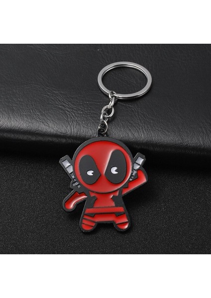 Yeni Marvel Deadpool Anahtarlık Ölü Havuz Logosu Maske Anahtarlık X-Men Aksiyon Figürü Kolye Festivali Hediyeler (Yurt Dışından) indirimleri