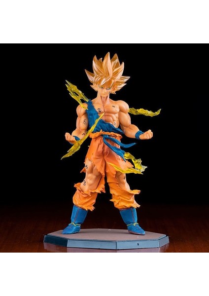16 cm Son Goku Süper Saiyan Şekil Anime Dragon Ball Dbz Aksiyon Şekilli Kalıp Hediyeler Çocuklar Için Koleksiyon Figürler (Yurt Dışından) fiyatları