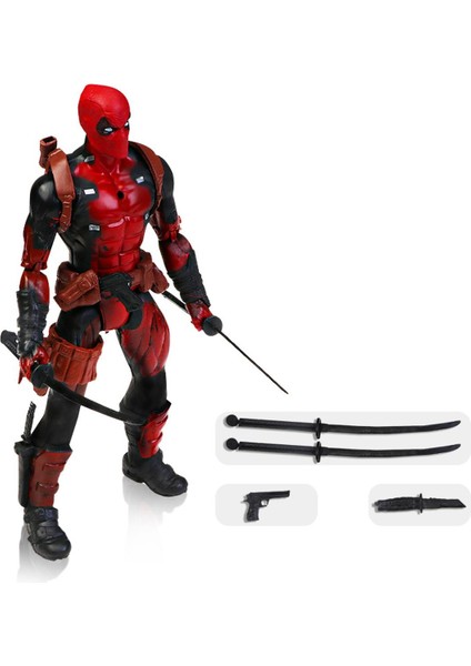 Marvel Avengers Deadpool Rakamlar Eklemler Hareketli 6 Inç Model Bebekler Pvc Action Figure Anime Noel Hediyesi Erkek (Yurt Dışından)