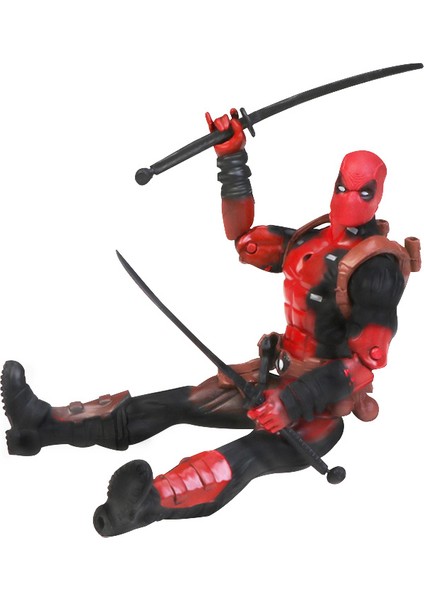 Marvel Avengers Deadpool Rakamlar Eklemler Hareketli 6 Inç Model Bebekler Pvc Action Figure Anime Noel Hediyesi Erkek (Yurt Dışından)