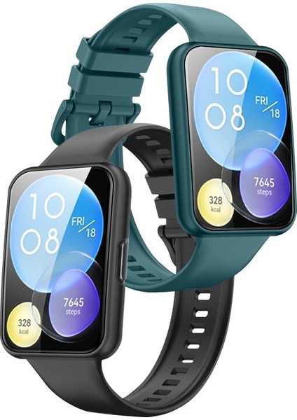 Cam + Kılıf Huawei Izle Fit 2 Için Kılıf Aksesuarları Ekran Koruyucu Kılıf Çerçeve Tampon Kapak Için Huawei Izle Fit2 Kılıf (Yurt Dışından) fiyatları