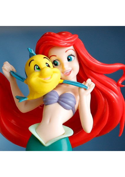 Disney Denizkızı Alice Kar Beyaz Ariel Prenses Aksiyon Figürleri Heykelcik 10-20 cm Pvc Model Çocuk Hediyeler Oyuncak (Yurt Dışından)