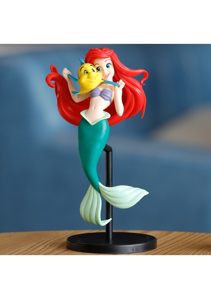 Disney Denizkızı Alice Kar Beyaz Ariel Prenses Aksiyon Figürleri Heykelcik 10-20 cm Pvc Model Çocuk Hediyeler Oyuncak (Yurt Dışından)