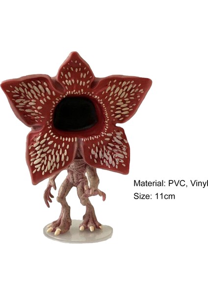 Demogorgon Modeli Canlı Renkli Bilim Kurgu Gerilim Filmi Stranger Things Figürü (Yurt Dışından)
