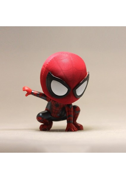 Marvel Meşru Toplu S Versiyonu Örümcek Mıknatısı Buzdolabı Manyetik Elle Çalıştırılan Bebek Modeli Oyuncak Aksesuarları Çocuk Hediyeler (Yurt Dışından) fiyatları