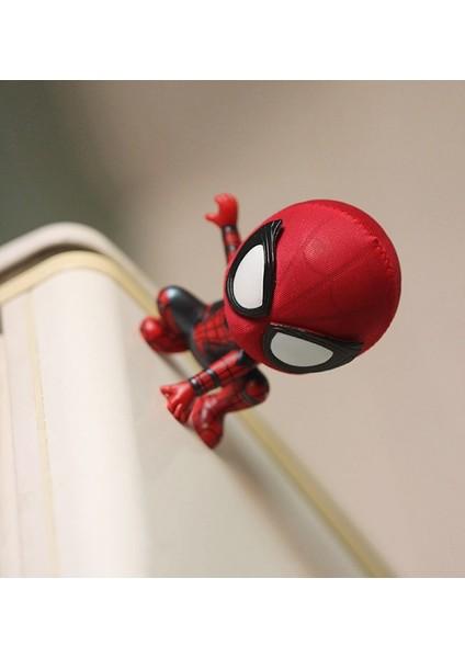 Marvel Meşru Toplu S Versiyonu Örümcek Mıknatısı Buzdolabı Manyetik Elle Çalıştırılan Bebek Modeli Oyuncak Aksesuarları Çocuk Hediyeler (Yurt Dışından) fırsatları
