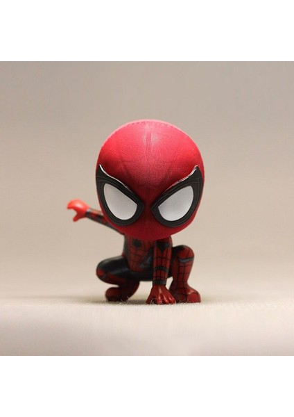 Marvel Meşru Toplu S Versiyonu Örümcek Mıknatısı Buzdolabı Manyetik Elle Çalıştırılan Bebek Modeli Oyuncak Aksesuarları Çocuk Hediyeler (Yurt Dışından) indirimleri