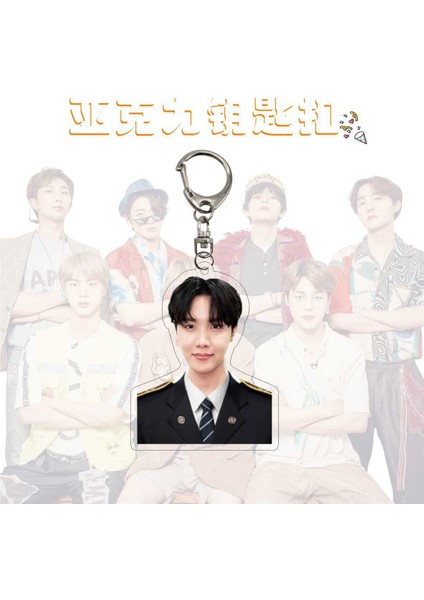1 Pc Bts Akrilik Anahtarlık Fotoğraf Baskılı Bangtan Boys Jin Rapmonster J-Hope Suga V Jimin Jungkook Figürleri Kolye Anahtarlık Takı Hayranları Hediye (Yurt Dışından) fırsatları