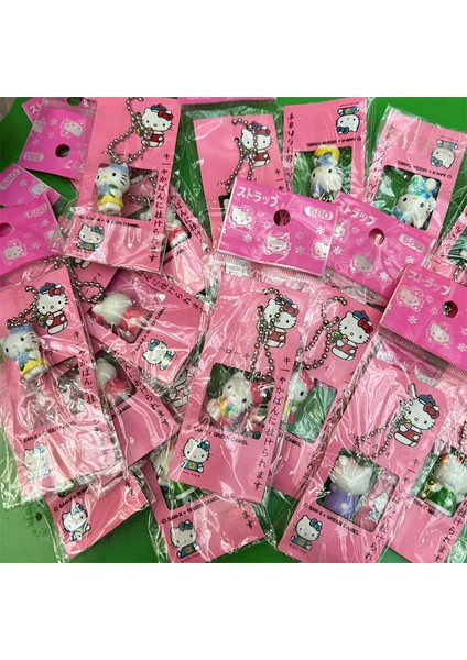Anime Figürü Karikatür Hellow Kittys Cinnamoroll Kuromi Mellody Aksiyon Figürü Figürleri Anahtarlık Anahtarlık Kolye Çocuk Oyuncakları (Yurt Dışından)
