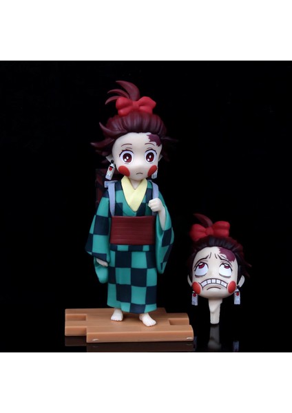 Childrenworld Demon Slayer Süs Koleksiyon Anime Demon Slayer Aksiyon Şekilli Kalıp (Yurt Dışından)