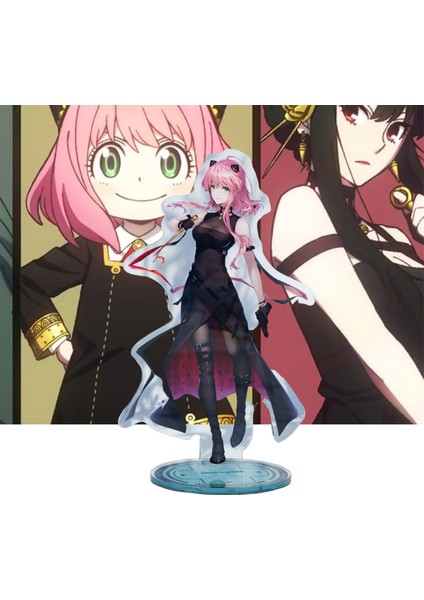 Childrenworld x Aile Süsleme Renkli Baskı Anime Figürü Standee Akrilik Dekor Standı (Yurt Dışından)