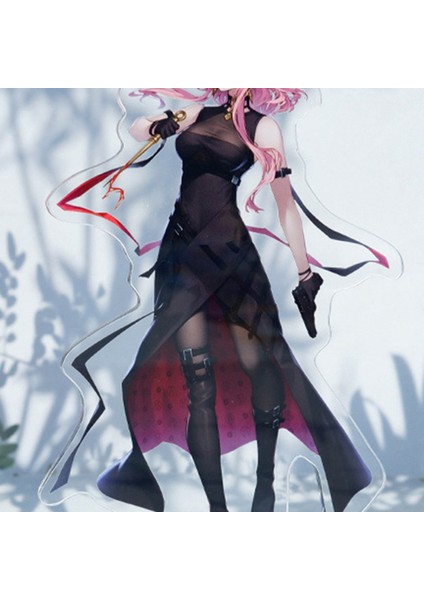 Childrenworld x Aile Süsleme Renkli Baskı Anime Figürü Standee Akrilik Dekor Standı (Yurt Dışından)
