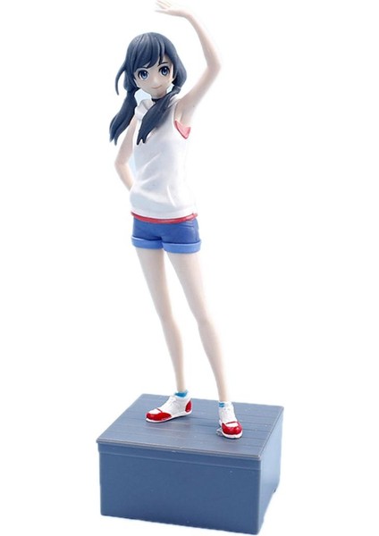 Koleksiyon Model Bebek Aşınmaya Dayanıklı Anime Adınız Tachibana Taki Miyamizu Mitsuha Pvc Action Figure Oyuncak (Yurt Dışından)