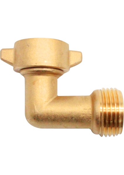 Dirsek 3/4 Inç Hortum Pirinç Bahçe Hortum Bağlantısı Rv Su Bağlantıları ve Konut Muslukları Için (Yurt Dışından)