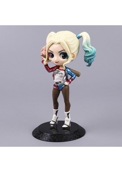 Karikatür Büyük Gözler Quinn Aksiyon Figürü Anime Modeli Bebek Heykelcik Kek Dekorasyon (Yurt Dışından) indirimleri