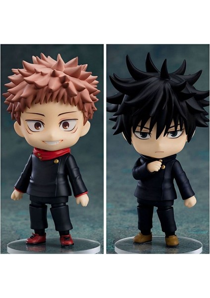10 cm Anime Jujutsu Kaisen Satoru Şekil Itadori Yuji Aksiyon Figürleri Fushiguro Megumi Heykelcik Pvc Koleksiyon Model Oyuncaklar (Yurt Dışından) modelleri