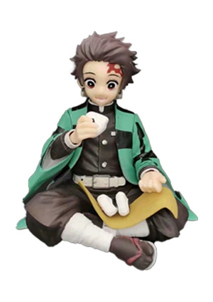 Premium Şekil Anime Tanjirou Agatsuma Zenitsu Pirinç Topları Yemek Pvc Action Figure (Yurt Dışından) indirimleri