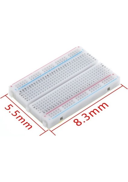 1 Adet Yeni 400 Bağlantı Noktası Lehimsiz Breadboard Mini Evrensel Test Protokolü Dıy Ekmek Tahtası Otobüs Testi Devre (Yurt Dışından) fırsatları