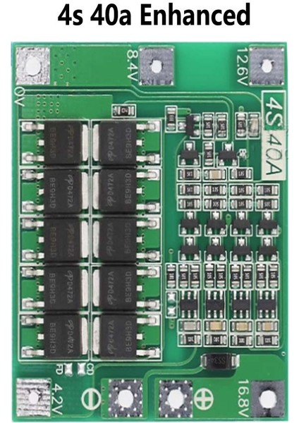 3s/4s 40A 60A Li-Ion Lityum Pil Şarj Cihazı Koruma Levhası 18650 Bms Matkap Motoru Için 11.1V 12.6V/14.8V 16.8V Geliştirme/denge (Yurt Dışından) fiyatları