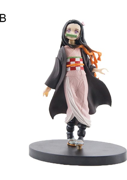 Kimetsu No Yaiba Tanjirou Zenitsu Aksiyon Figürleri Anime Heykelcik Koleksiyon Hediye (Yurt Dışından)