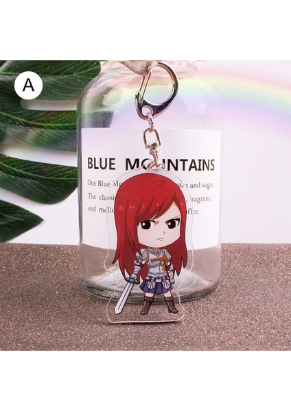 Anahtarlık Kolye Anime Çevre Birimleri Moda Sevimli Uni Fairy Tail Anahtarlık Kolye (Yurt Dışından)