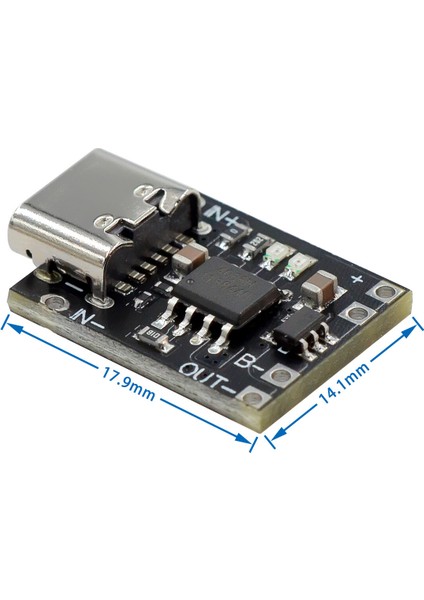 Ultra Küçük Lityum Pil Şarj Paneli 1A Üçlü Lityum Pil 3.7V4.2V Şarj Modülü Tip-C Koruma Kartlı (Yurt Dışından) fırsatları