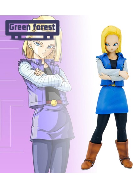 Yeşil Orman Anime Karakter Figürü Canlı Ifade Dragon Ball Anime Figürleri Heykeli (Yurt Dışından) fırsatları