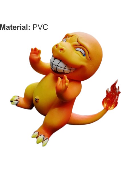 Charmander Şekil Komik Çocuk Hediye Pvc Komik Pikachu Charizard Aksiyon Figürü Dekor Için (Yurt Dışından)