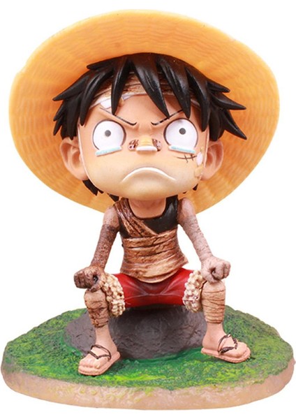Luffy Tasarım Tek Parça Model Anti-Pas Süsler Anime Severler Için Aşınmaya Dayanıklı Dayanıklı Aksiyon Figürü (Yurt Dışından)