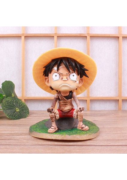 Luffy Tasarım Tek Parça Model Anti-Pas Süsler Anime Severler Için Aşınmaya Dayanıklı Dayanıklı Aksiyon Figürü (Yurt Dışından)