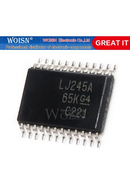 10 Adet SN74LVC4245ADBR SN74LVC4245 LJ245A Ssop-24 (Yurt Dışından)